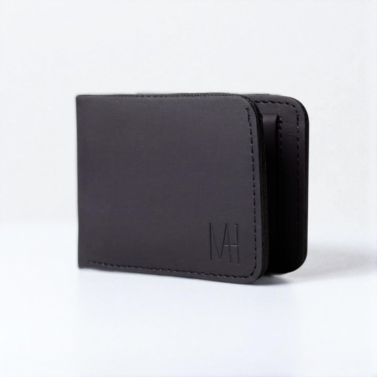 Wallet Dark Blue Pullup Leather
