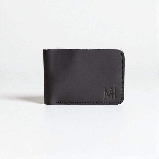 Wallet Dark Blue Pullup Leather