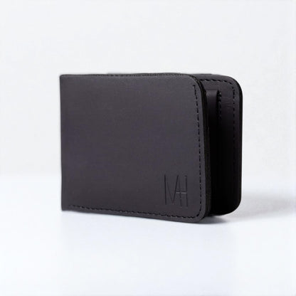 Wallet Dark Blue Pullup Leather